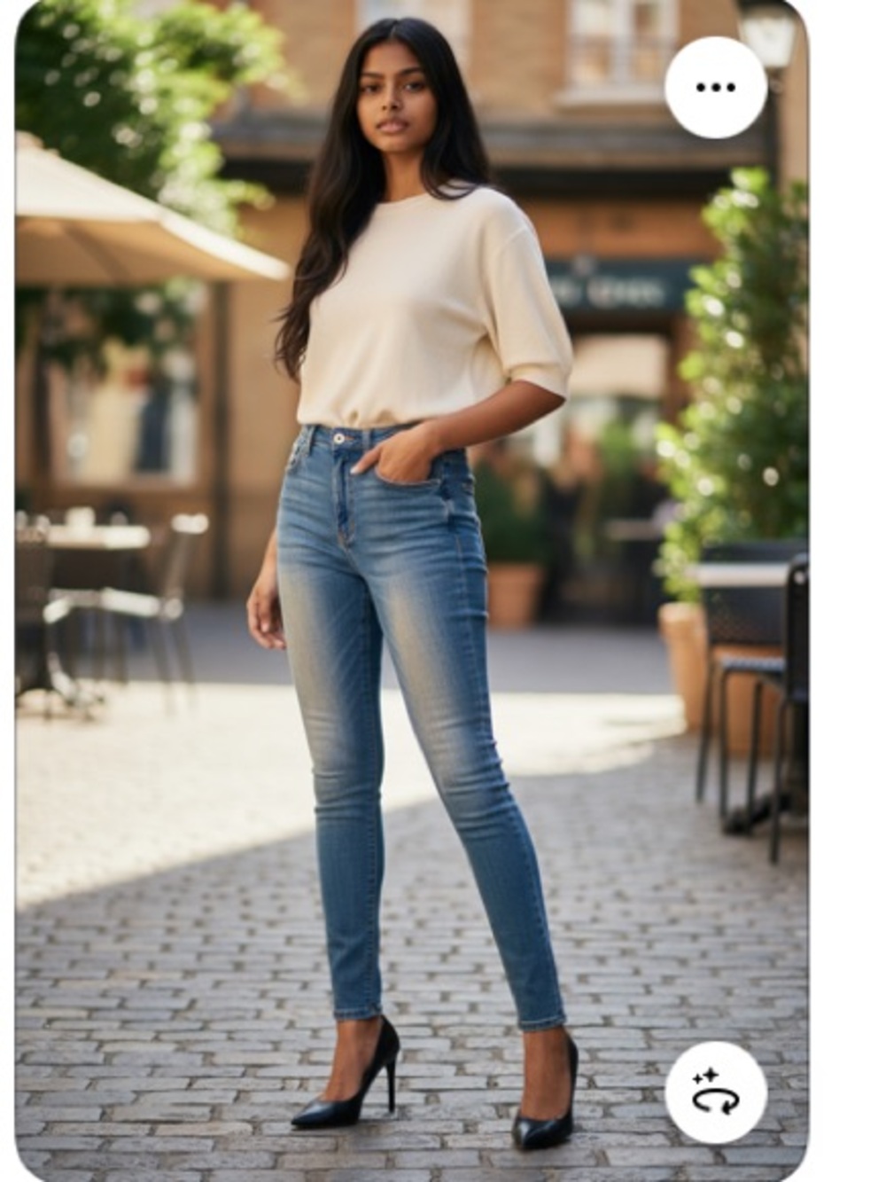 Judy Blue High-Rise Faded Blue Skinny Jeans